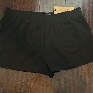 Black Casual Shorts